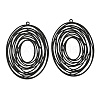 Spray Printed 430 Stainless Steel Pendants STAS-P359-01D-1