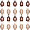 20Pcs 2 Styles Alloy Rhinestone Pendants FIND-SC0022-78-1