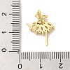 Brass Cubic Zirconia Pendants KK-M278-12G-3