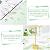 20Pcs Brass Stud Earring Findings KK-DC0001-34-4