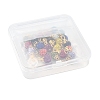 24Pcs 12 Colors Polymer Clay Rhinestone Beaded Pendants PALLOY-PH01793-3
