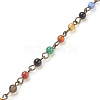 Handmade Natural Agate Beaded Chains AJEW-JB00448-01-1