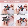 Star Sew on PVC Sequins Patches PATC-FG0001-15-4