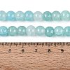 Baking Paint Crackle Glass Beads Strands GLAA-Q106-03A-15-4