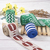 4 Rolls 4 Style Polyester Ribbons OCOR-PJ0001-004-5