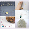60Pcs Stainless Steel Wire Necklace Cord DIY Jewelry Making TWIR-UN0001-14-6