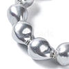 Electroplated Shell Pearl Beads Strands BSHE-G035-01B-01-3
