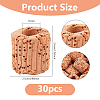 Ceramic Aquatic Water Plant Fixed Rings for Fish Tank Accessories AJEW-WH0609-488-2