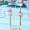 Acrylic Dangle Earrings EJEW-JE06228-03-2