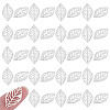 200Pcs Iron Filigree Pendants IFIN-HY0001-12-1
