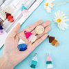 Cotton Thread Tassel Pendant Decorations FIND-NB0001-07-3