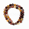 Natural Mookaite Beads Strands X-G-S368-002B-2