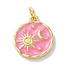 Rack Plated Brass Enamel Pendants KK-Z039-02C-1