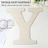 Letter Unfinished MDF Sheets WOOD-WH20012-008Y-7