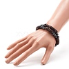 Synthetic Hematite Beads Stretch Bracelets Sets for Men Women BJEW-JB06768-3