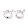 Eco-friendly Brass Spring Ring Clasps LS-KK-D082-01B-S-1