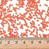 Round Transparent Colors Rainbow Glass Seed Beads X-SEED-A007-2mm-165-4