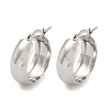 Tarnish Resistant 202 Stainless Steel Hoop Earrings EJEW-H003-38P-06-1