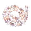 Natural Cultured Freshwater Pearl Beads Strands PEAR-T003-10-3