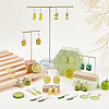14 Pairs Vegetables Acrylic Dangle Earrings EJEW-GA00006-4