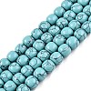 Synthetic Turquoise Beads Strands TURQ-T004-03-4