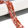 Natural Red Agate Beads Strands G-P497-01B-11-2