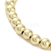 Brass Beaded Necklaces NJEW-L170-08C-G-2