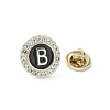 Letter Enamel Pins JEWB-S042-03B-G-2