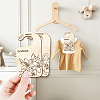 Wood Baby Closet Size Dividers AJEW-WH0352-012-5