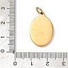 Embossed 304 Stainless Steel Pendants LS-STAS-Z189-05G-3