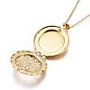 304 Stainless Steel Locket Pendant Necklaces NJEW-P169-01-4