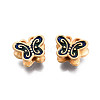 Alloy Enamel Beads KK-N238-085C-3