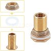 Brass Water Tank Connector AJEW-WH0119-02A-4