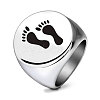 Mother's Day 304 Stainless Steel Finger Rings WGDDF13-01-1