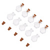 10Pcs Clear Glass Wishing Bottles AJEW-TA0002-85G-1