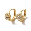 KC Gold Plated Brass Micro Pave Cubic Zirconia Hoop Earring EJEW-L271-11KCG-04-1