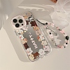 Cat Mirrored Axrylic Mobile Phone Cover PW-WG472D8-11-1