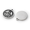 304 Stainless Steel Enamel Charms STAS-M102-19P-02-2