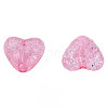 Transparent Crackle Acrylic Beads X-MACR-N006-14-A01-4