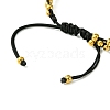 Nylon Thread Braided Bracelets for Women BJEW-JB11352-02-4