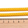 Braided Leather Cord with Core WL-F009-6mm-01-3