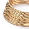 Ion Plating(IP) 7Pcs Fashion 304 Stainless Steel Plain Bangles BJEW-L664-022B-G01-2