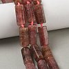 Natural Smrrawberry Quartz Beads Strands GG-CBA086A-03A-02-1