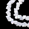 Electroplate Imitation Jade Glass Beads Strands EGLA-Q139-01A-B02-3