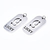 201 Stainless Steel Pendants STAS-T044-220P-9-3