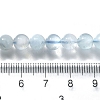 Natural Aquamarine Beads Strands G-N0319-D-01-4