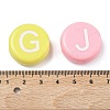 Opaque Acrylic European Beads MACR-K365-01A-3