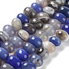 Natural Agate Beads Strands G-G021-03A-04-2