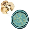 Wax Seal Brass Stamp Head AJEW-WH0209-155-1