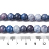 Ombre Effect Dyed Glass Beads Strands X-GLAA-T031-01O-04-5